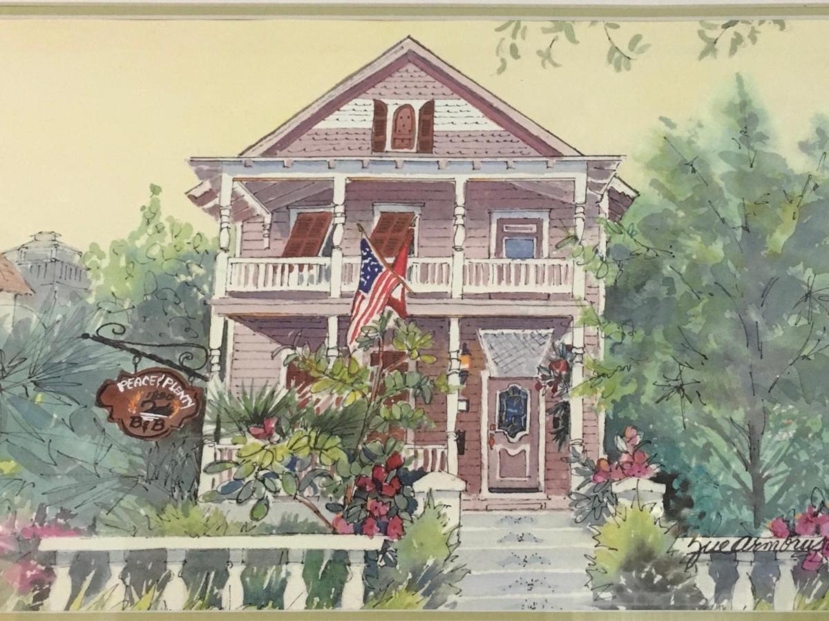 Peace & Plenty Inn Bed And Breakfast Downtown St Augustine-Adults Only 圣奥古斯丁 外观 照片