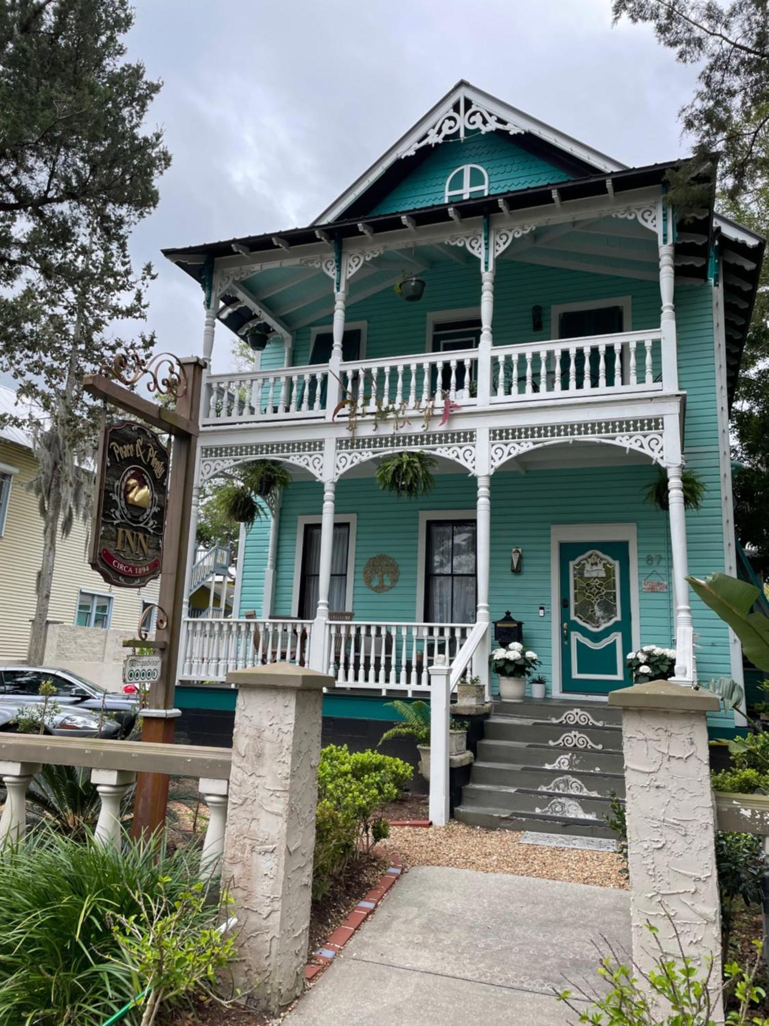 Peace & Plenty Inn Bed And Breakfast Downtown St Augustine-Adults Only 圣奥古斯丁 外观 照片