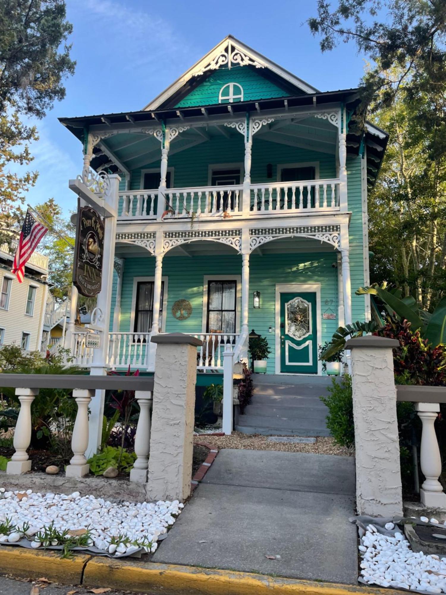 Peace & Plenty Inn Bed And Breakfast Downtown St Augustine-Adults Only 圣奥古斯丁 外观 照片